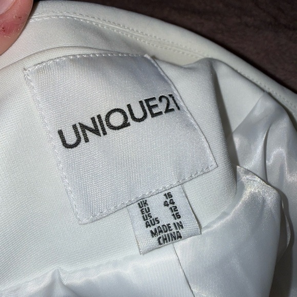 White Blazer by Unique 21 - Picture 2 of 3